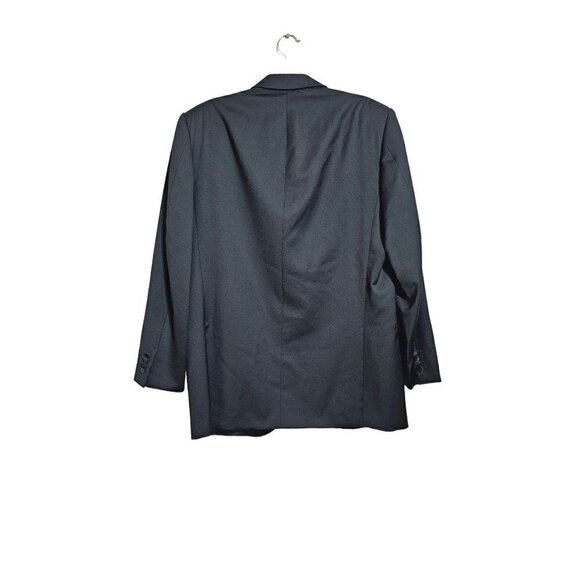 Ermenegildo Zegna MR. SID All Season Twill black wool blazer size EU54R US44R - Picture 4 of 9